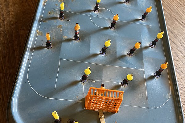 Mini Fußballtisch aus DDR