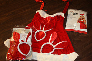 Weihnachtsfrau Kostüm