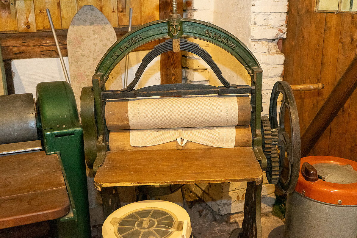 Wäschemangel Klein um 1900