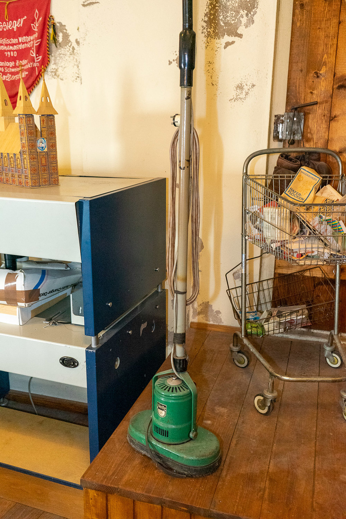 Parkettschleifer Nante 60er/70er DDR