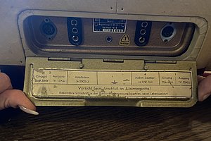 Tonbandgerät, Magnetbandgerät BG 20.5 Smaragd