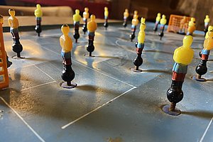 Mini Fußballtisch aus DDR