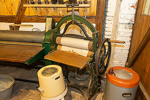 Wäschemangel Klein um 1900